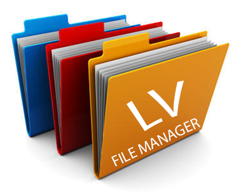 Library Viewer File Manager Logo